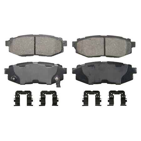 Wagner Brakes Ceramic Disc Pad Set, Zd1124 ZD1124